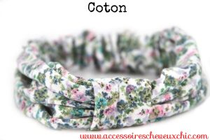 Gros bandeau en coton