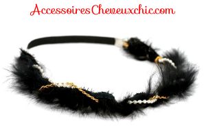 headband cheveu mariage charleston